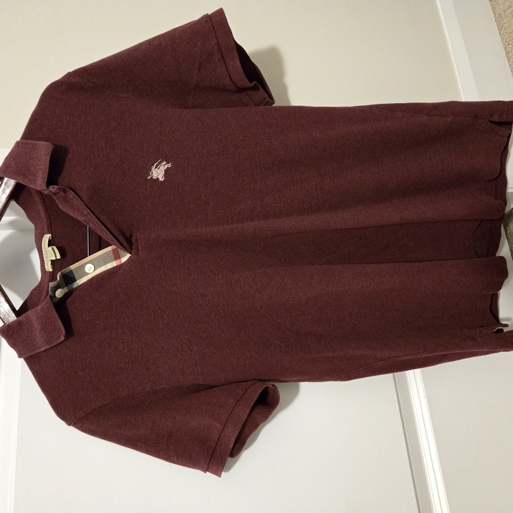 Burgundy Polo Shirt
